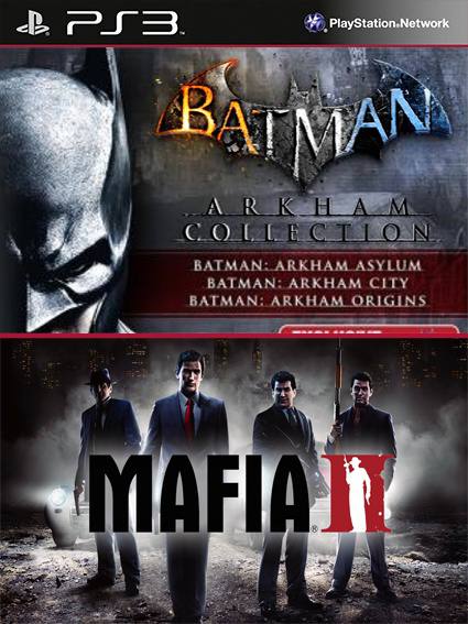 4 juegos en 1 Batman Arkham Collection mas Mafia II Ps3 | Juegos Digitales  Colombia | Venta de juegos Digitales PS3 PS4 Ofertas
