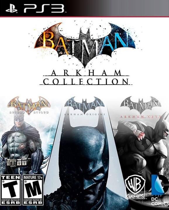 3 JUEGOS EN 1 Batman Arkham Collection PS3 | Juegos Digitales Colombia |  Venta de juegos Digitales PS3 PS4 Ofertas