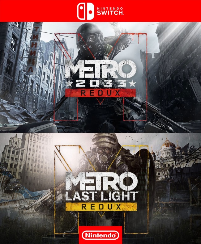2 juegos en 1 Metro 2033 Redux mas Metro Last Light Redux - NINTENDO SWITCH  | Juegos Digitales Colombia | Venta de juegos Digitales PS3 PS4 Ofertas