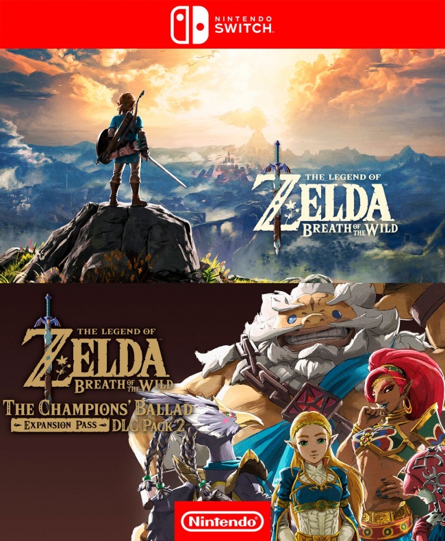 The Legend Of Zelda: Breath Of The Wild + Expansion Pass Bundle