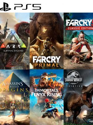 5 JUEGOS EN 1 FAR CRY COLLECTION EN ESPAÑOL PS3