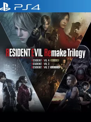 Resident Evil Remake Trilogy PS4